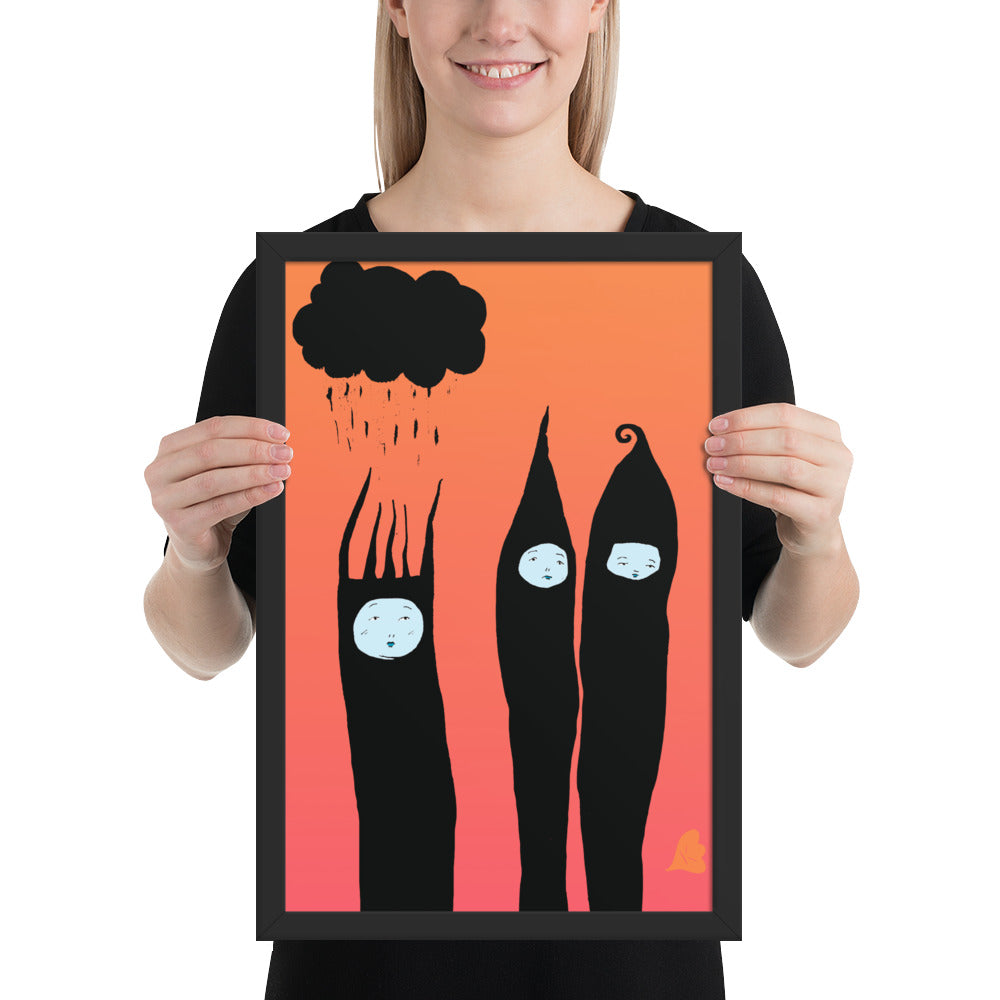 Black Cloud, Framed poster