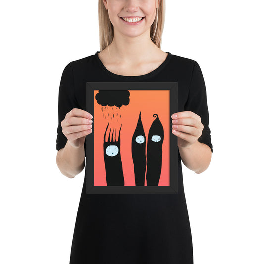 Black Cloud, Framed poster