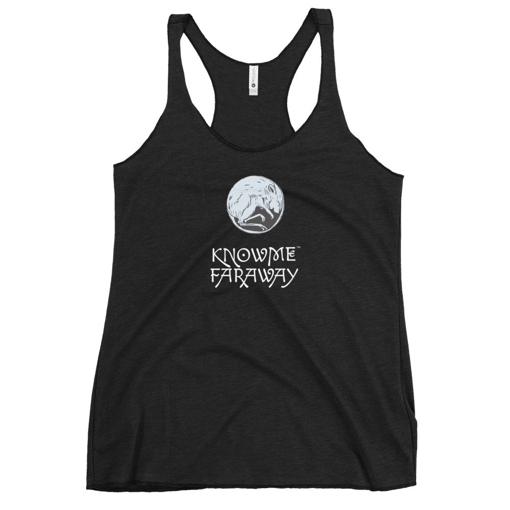 Knowme Faraway, Women's Racerback Tank
